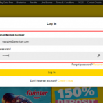 Easybet Login