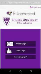 Ruconnected Login