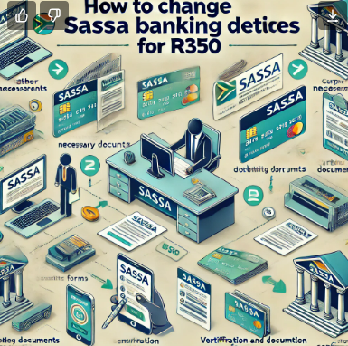 SASSA R350 Banking Details Change