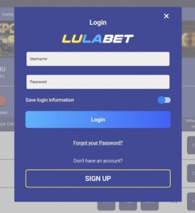 lulabet login